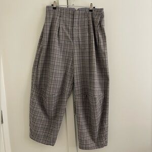 Free People Turning Point Print Trousers